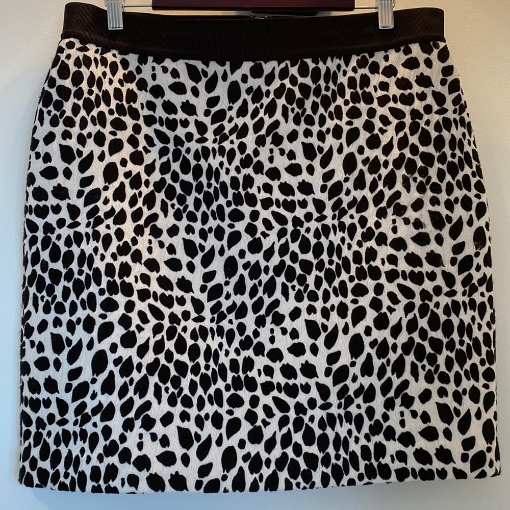 Ann Taylor leopard print skirt